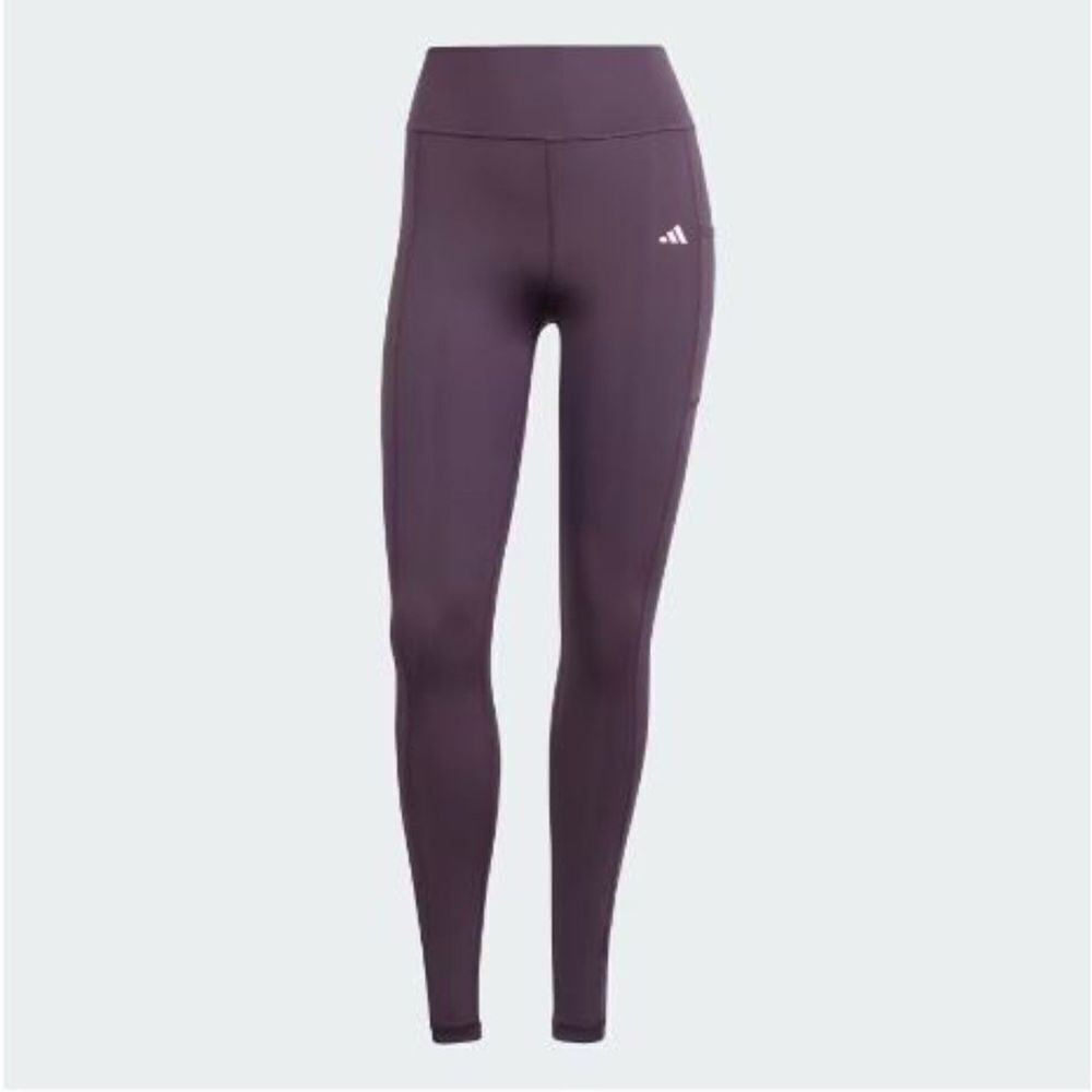 adidas Purple High-Waist Leggings